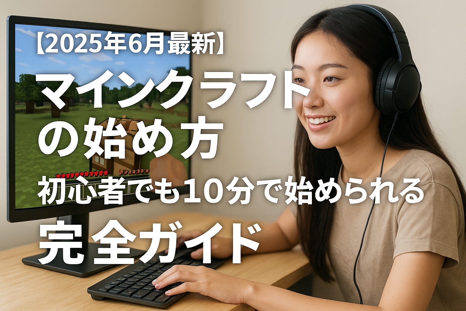 【2025年6月最新】マインクラフトの始め方：初心者でも10分で始められる完全ガイド