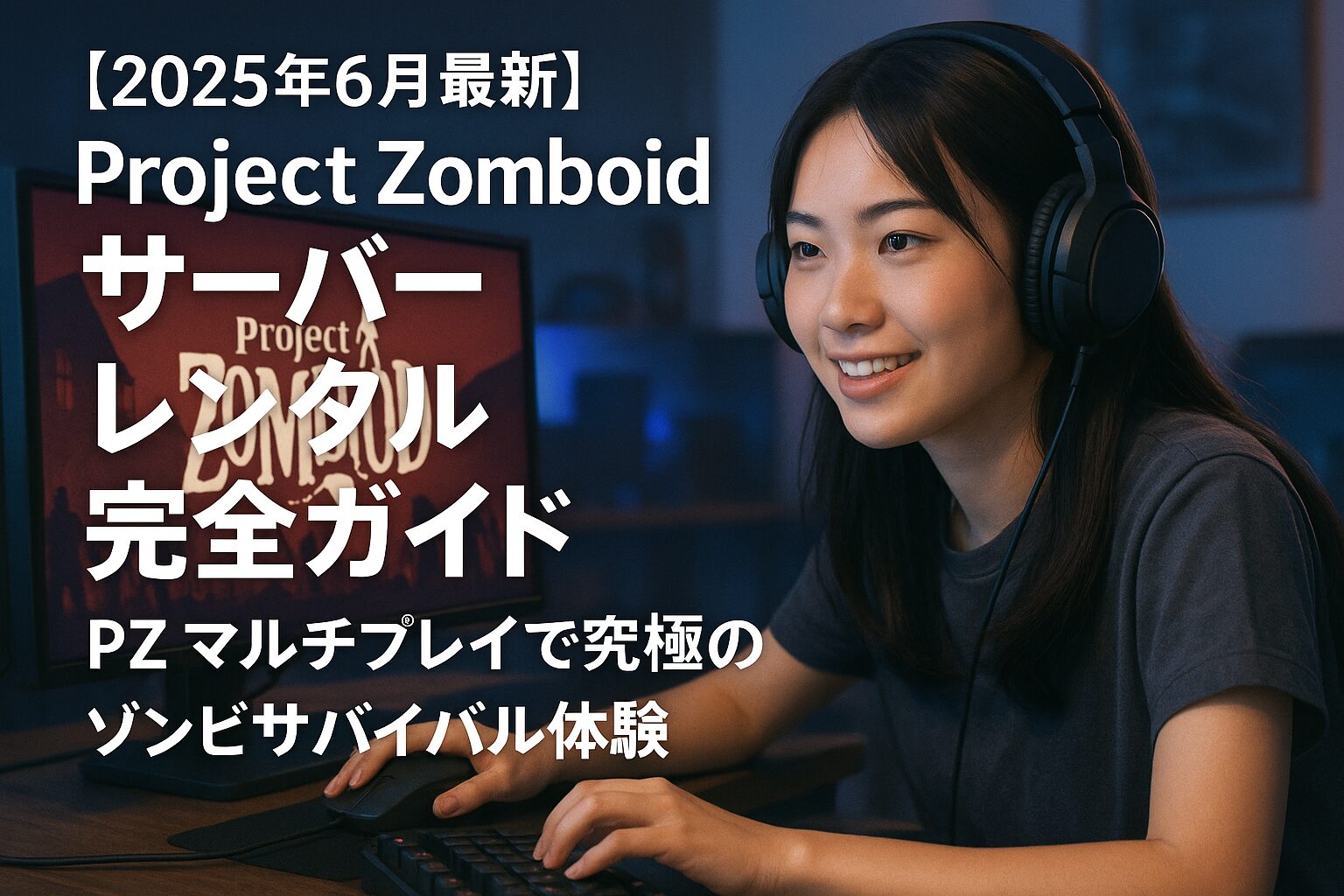 【2025年6月最新】Project Zomboid サーバー レンタル完全ガイド｜PZ マルチプレイで究極のゾンビサバイバル体験