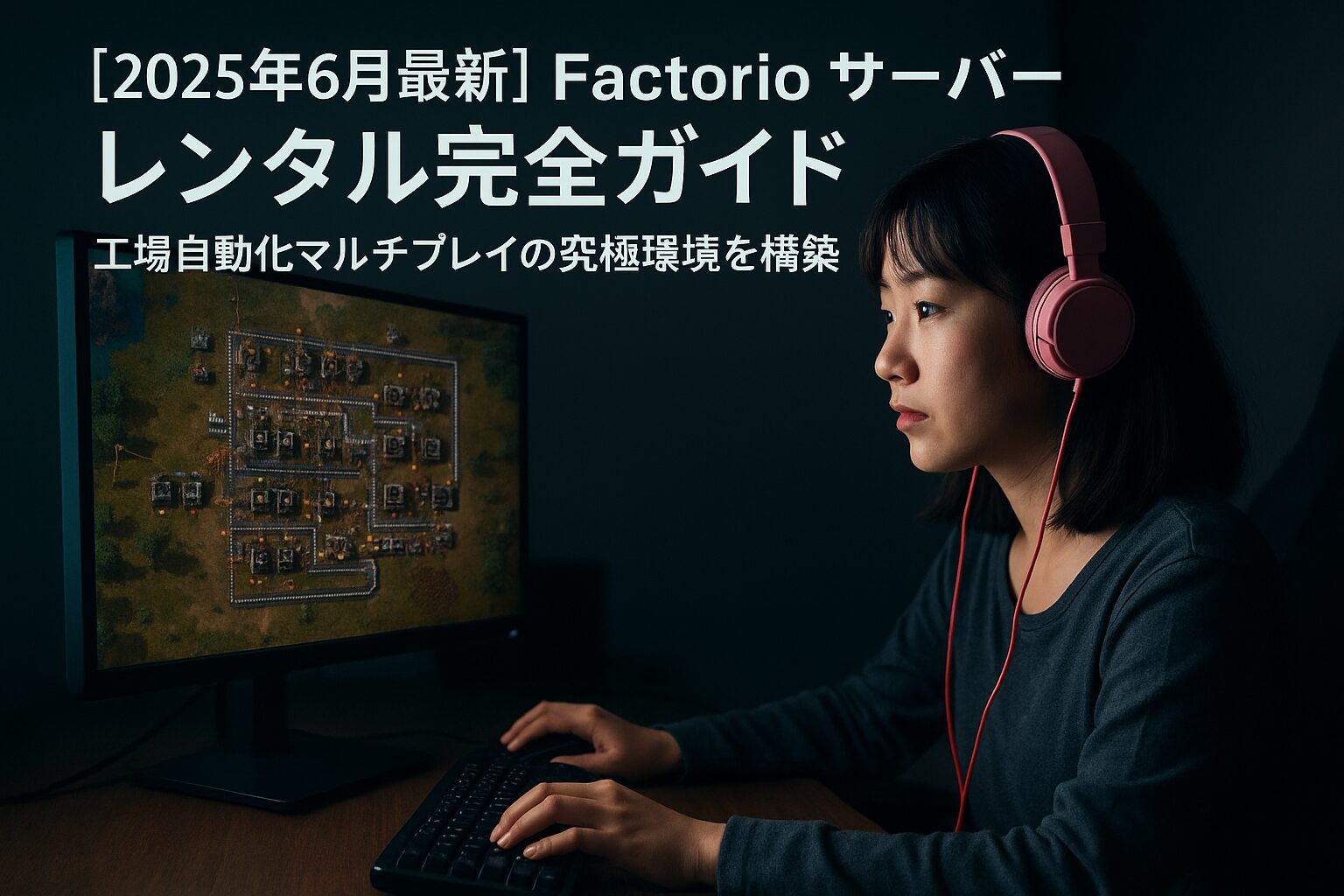 【2025年6月最新】Factorio サーバー レンタル完全ガイド｜工場自動化マルチプレイの究極環境を構築