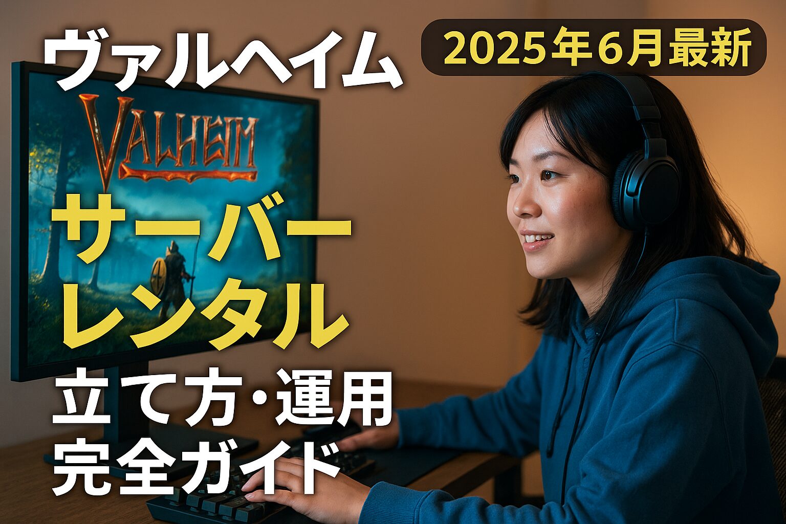 【2025年6月最新】Valheim（ヴァルヘイム）サーバー レンタル完全ガイド｜立て方から運用まで徹底解説