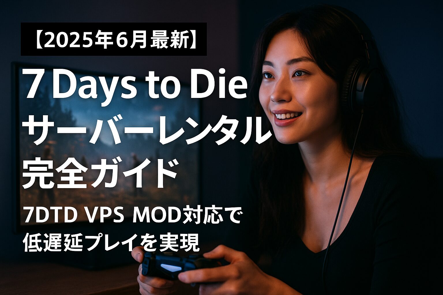 【2025年6月最新】7 Days to Die サーバー レンタル完全ガイド｜7DTD VPS MOD対応で低遅延プレイを実現