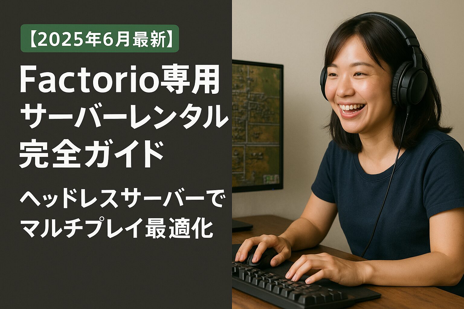 【2025年6月最新】Factorio専用サーバーレンタル完全ガイド｜ヘッドレスサーバーでマルチプレイ最適化