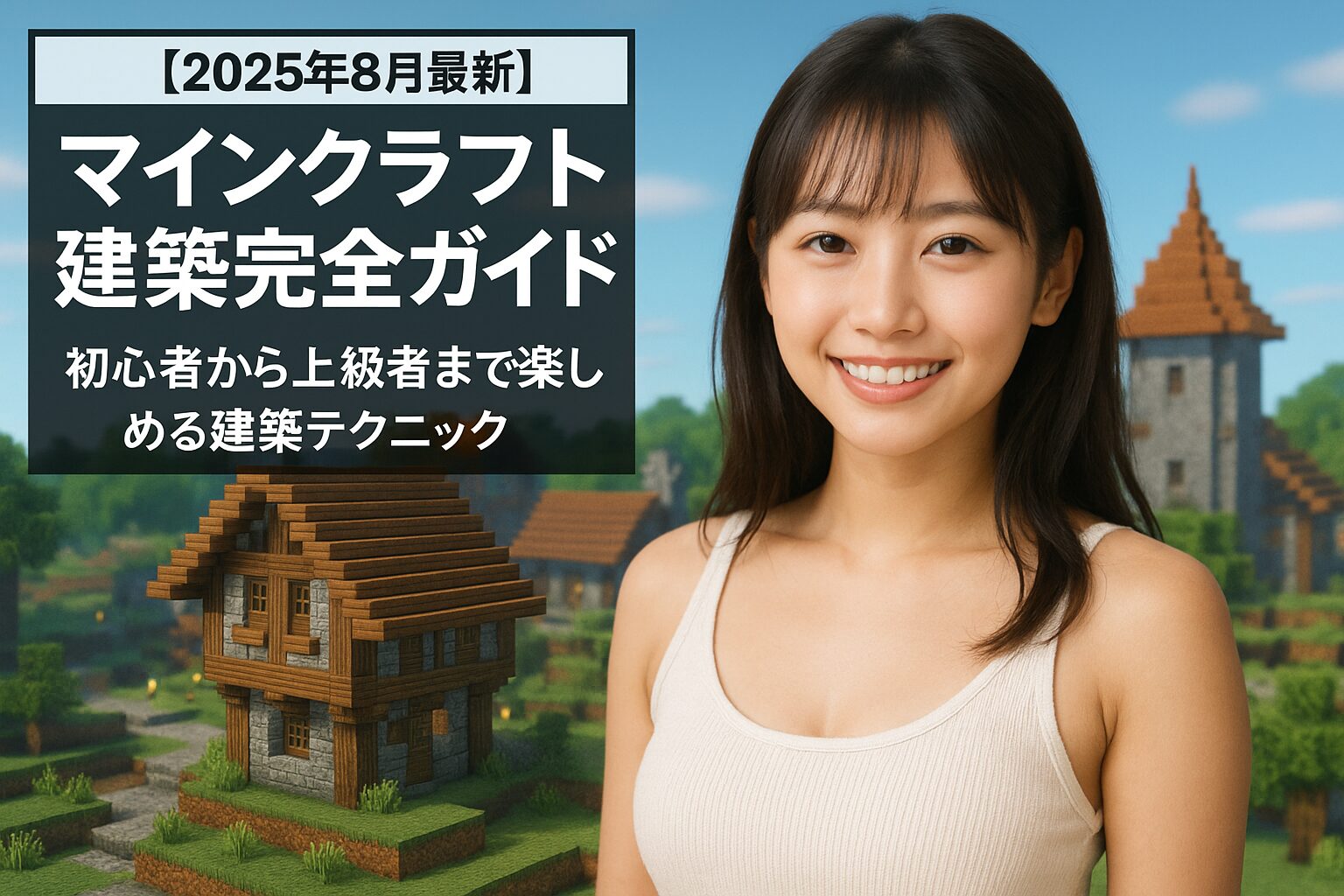 【2025年8月最新】マインクラフト建築完全ガイド - 初心者から上級者まで楽しめる建築テクニック