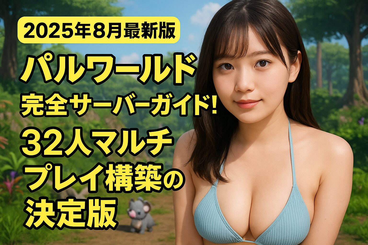 【2025年8月最新版】パルワールド完全サーバーガイド！32人マルチプレイ構築の決定版