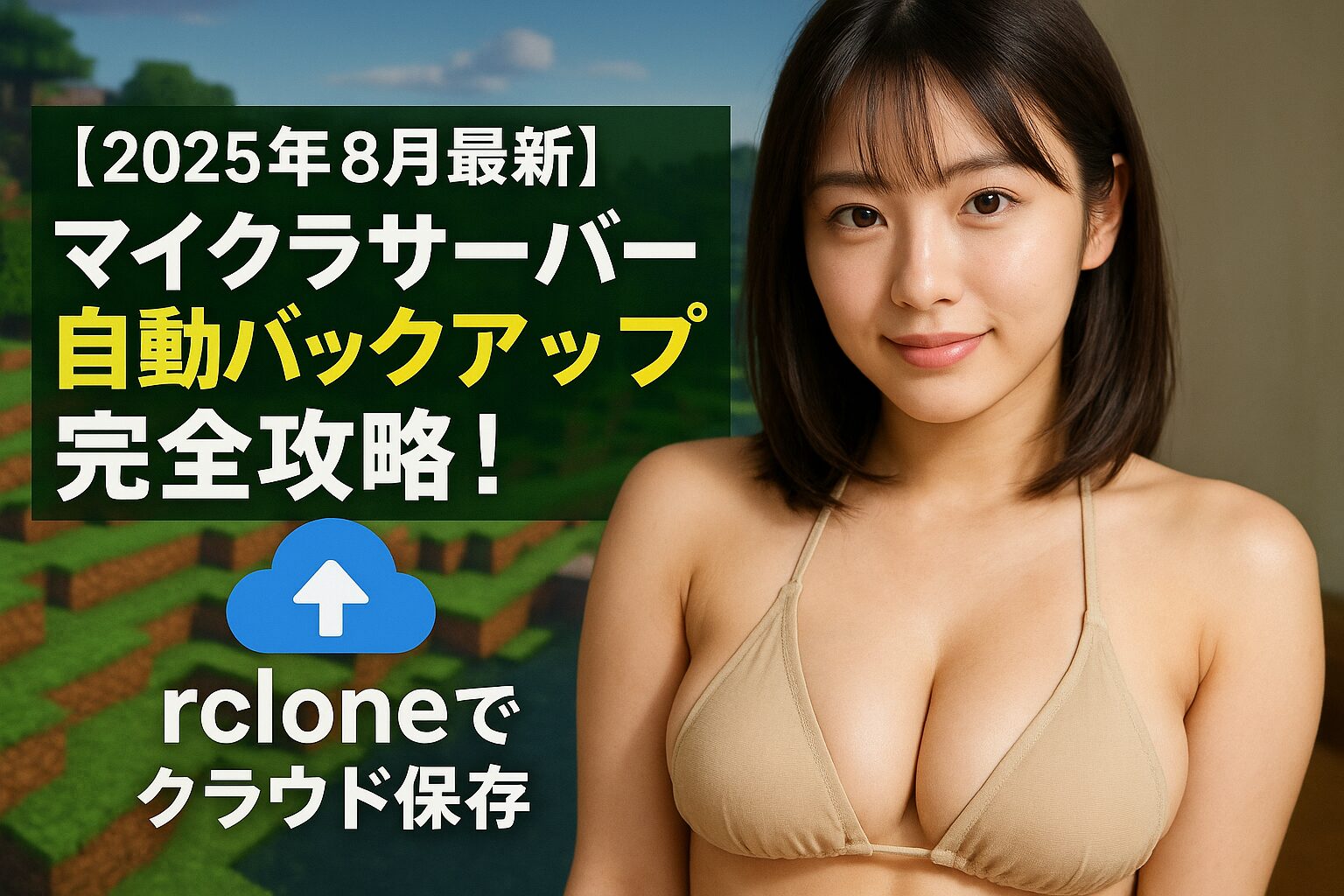 【2025年8月最新】マイクラサーバー自動バックアップ完全攻略！rcloneでクラウド保存