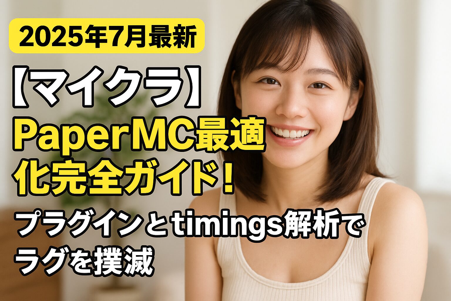 【2025年7月最新】マイクラPaperMC最適化完全ガイド！プラグインとtimings解析でラグを撲滅