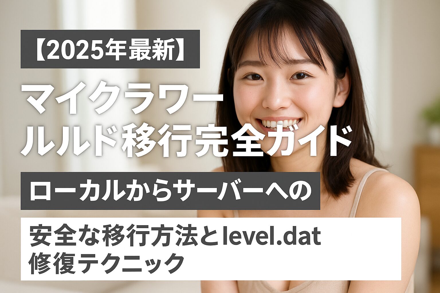 【2025年最新】マイクラワールド移行完全ガイド - ローカルからサーバーへの安全な移行方法とlevel.dat修復テクニック