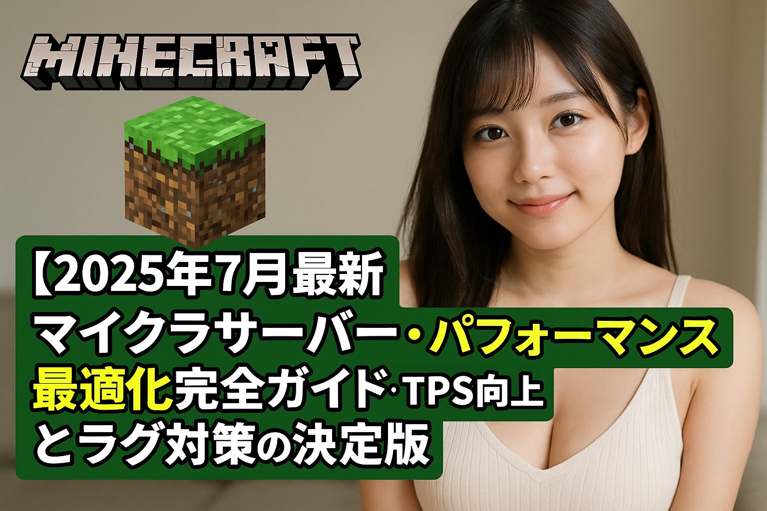 【2025年7月最新】マイクラサーバー・パフォーマンス最適化完全ガイド：TPS向上とラグ対策の決定版