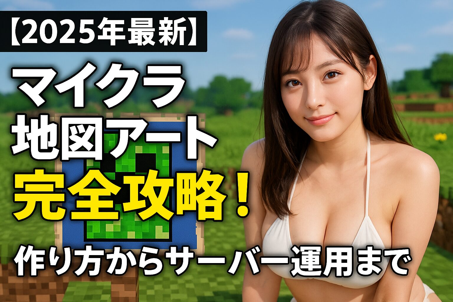 【2025年最新】マイクラ地図アート完全攻略！作り方からサーバー運用まで