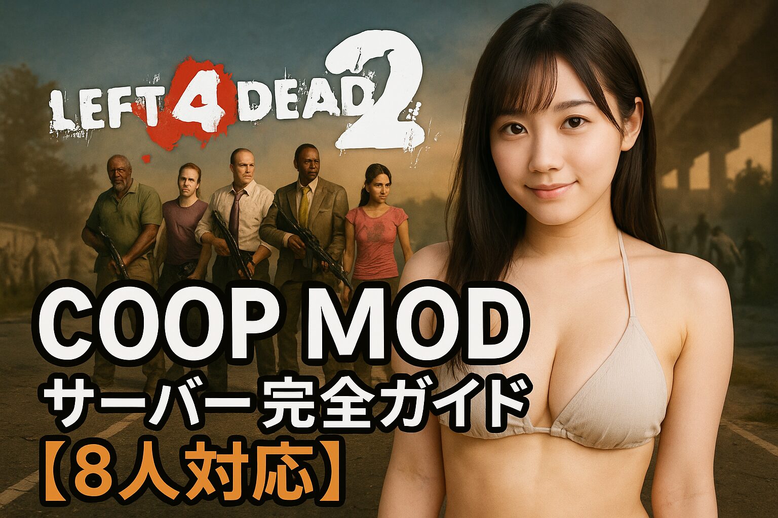 Left 4 Dead 2 Coop Mod サーバー 完全ガイド【8人対応】