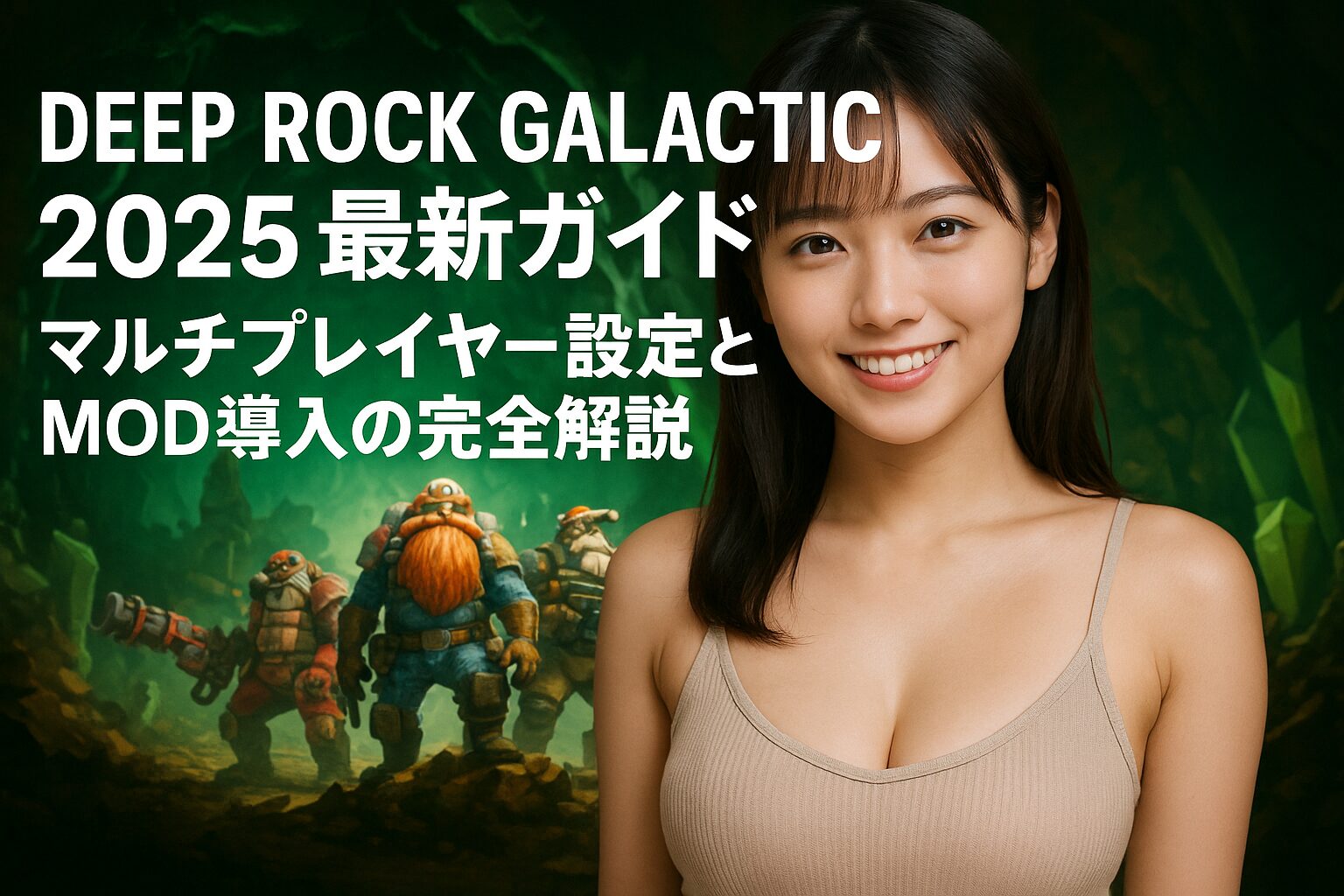 Deep Rock Galactic 2025最新ガイド｜マルチプレイヤー設定とMOD導入の完全解説