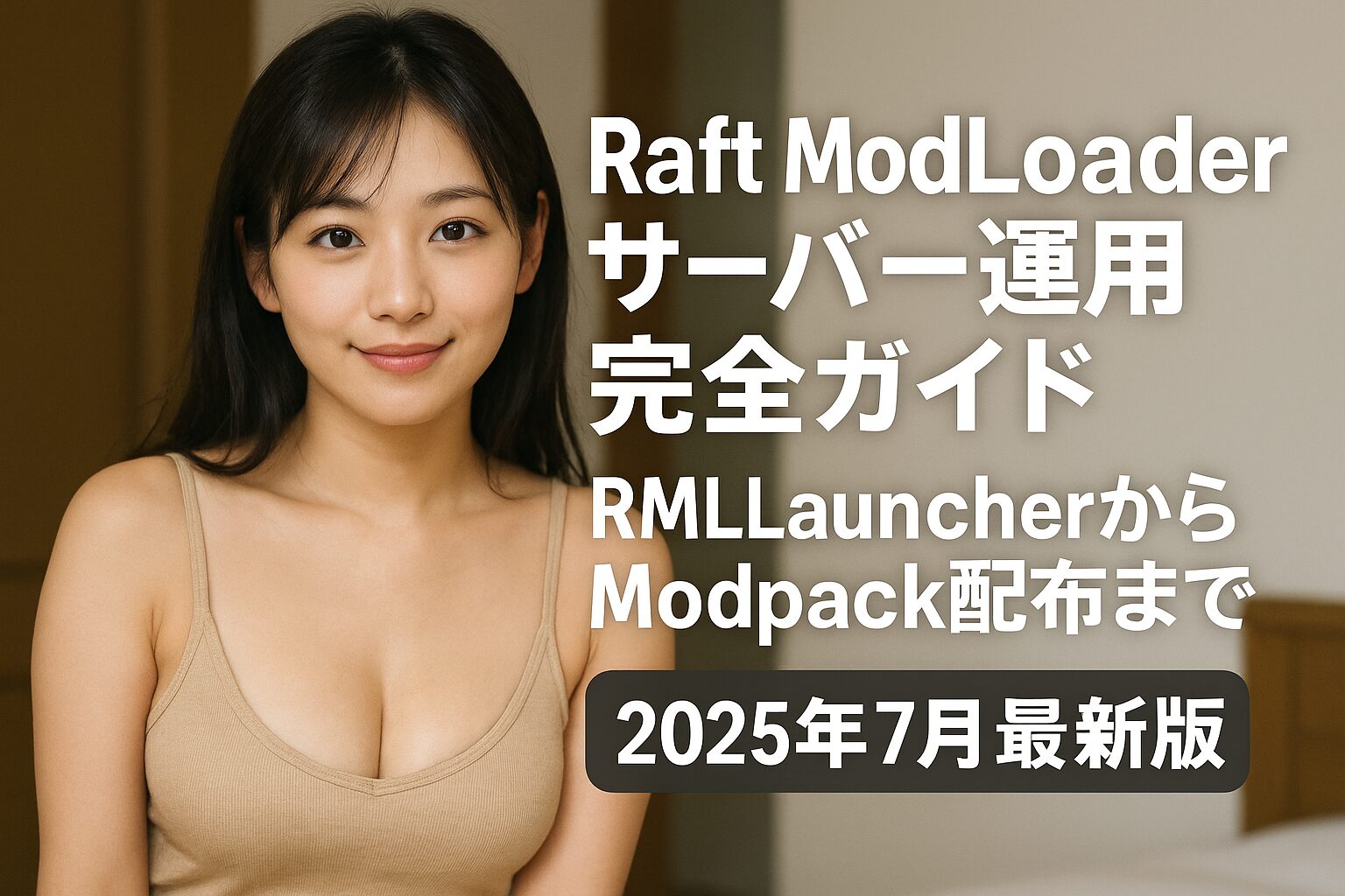 Raft Modloader サーバー運用完全ガイド｜RMLLauncherからModpack配布まで【2025年7月最新版】