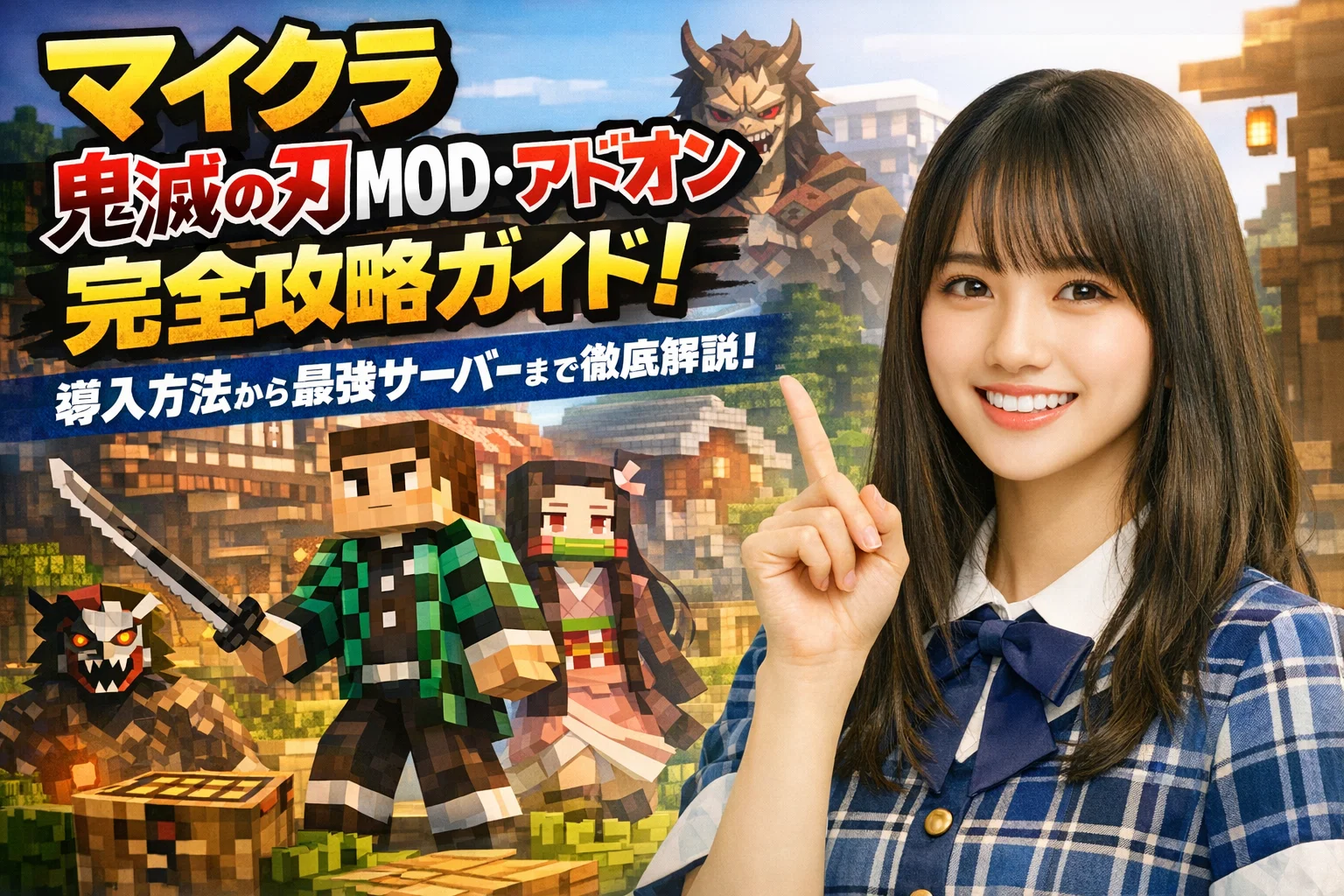 鬼滅の刃MOD・アドオンのバナー