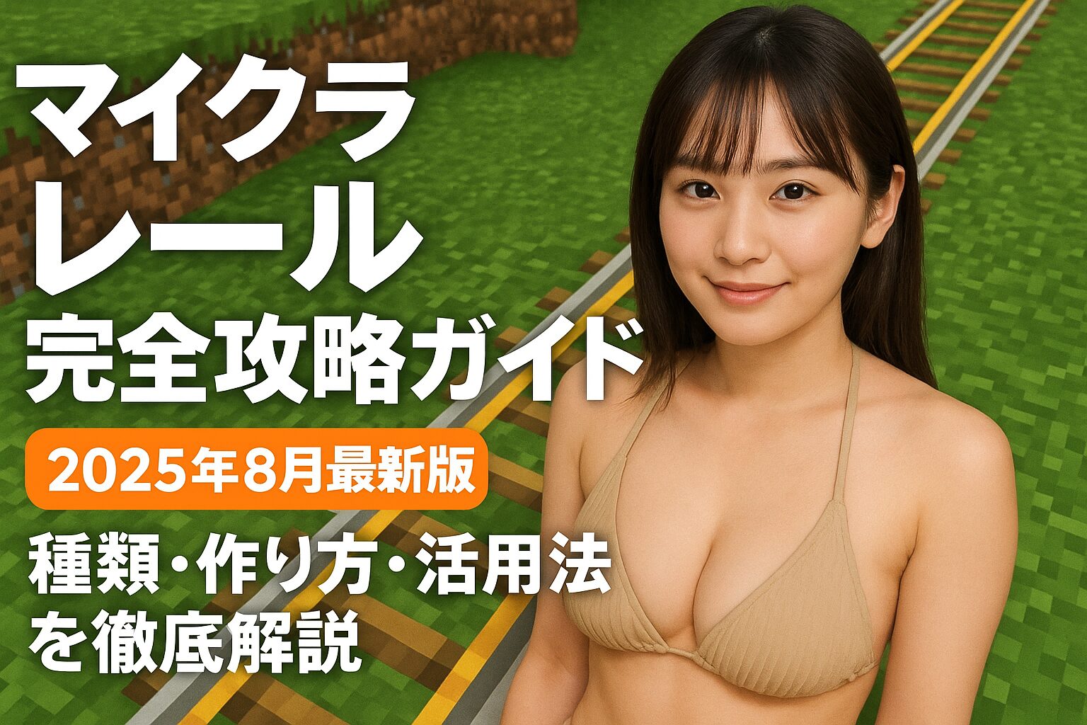 【2025年8月最新】マイクラレール完全攻略ガイド - 種類・作り方・無限装置から最新アップデート情報まで徹底解説