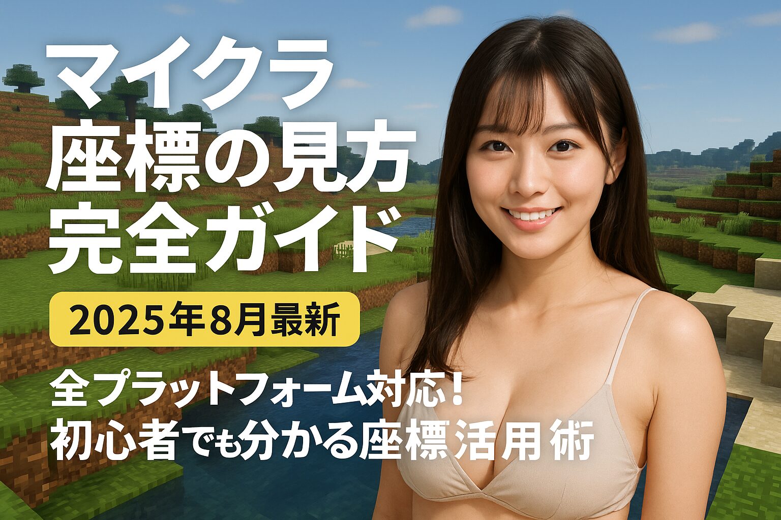 【2025年8月最新】マイクラ座標の見方完全ガイド - 全プラットフォーム対応！表示方法から活用術まで