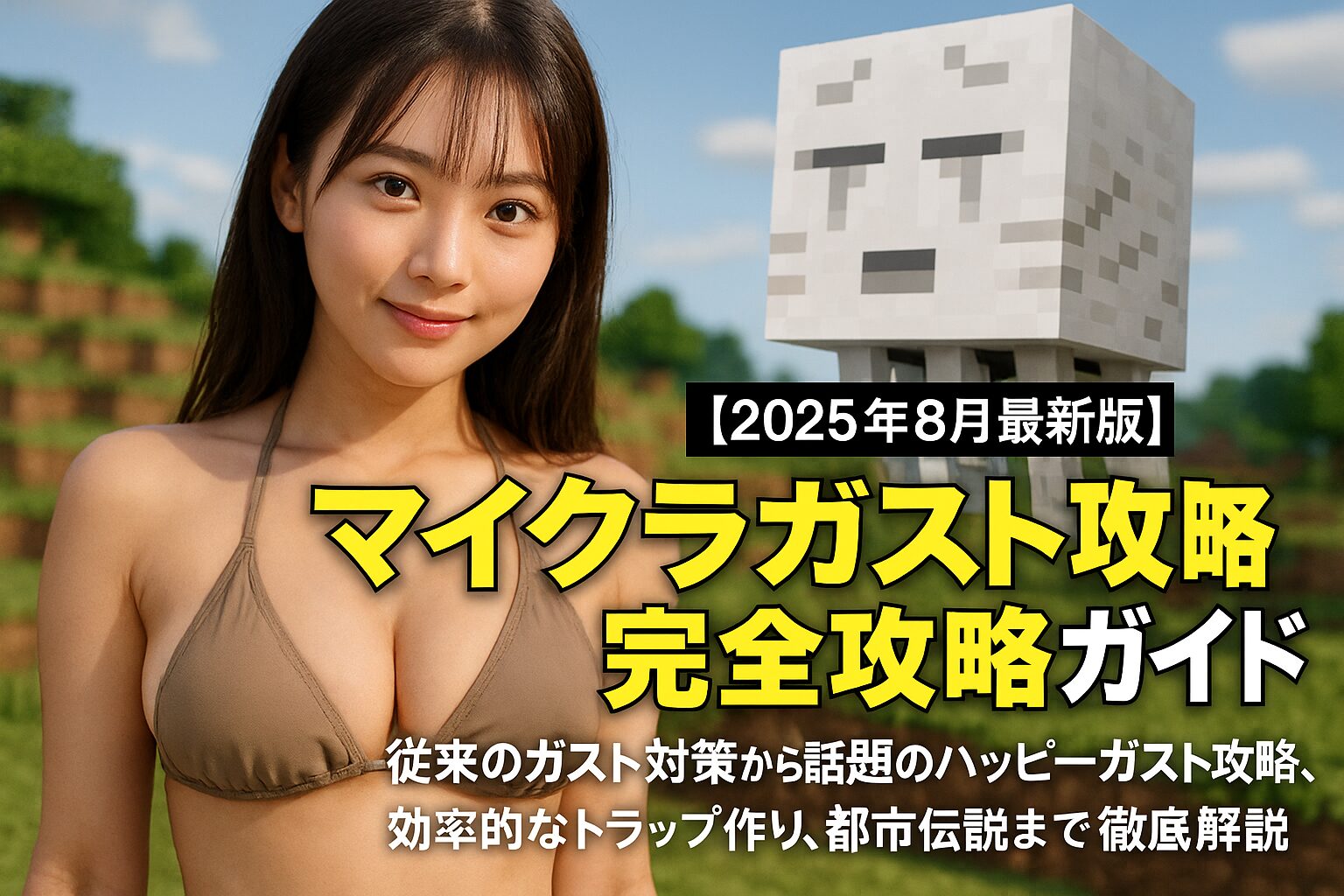 【2025年8月最新版】マイクラガスト完全攻略ガイド | 対策・トラップ・ハッピーガストまで徹底解説