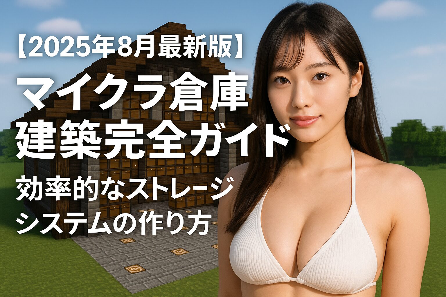 【2025年8月最新版】マイクラ倉庫建築完全ガイド｜効率的なストレージシステムの作り方