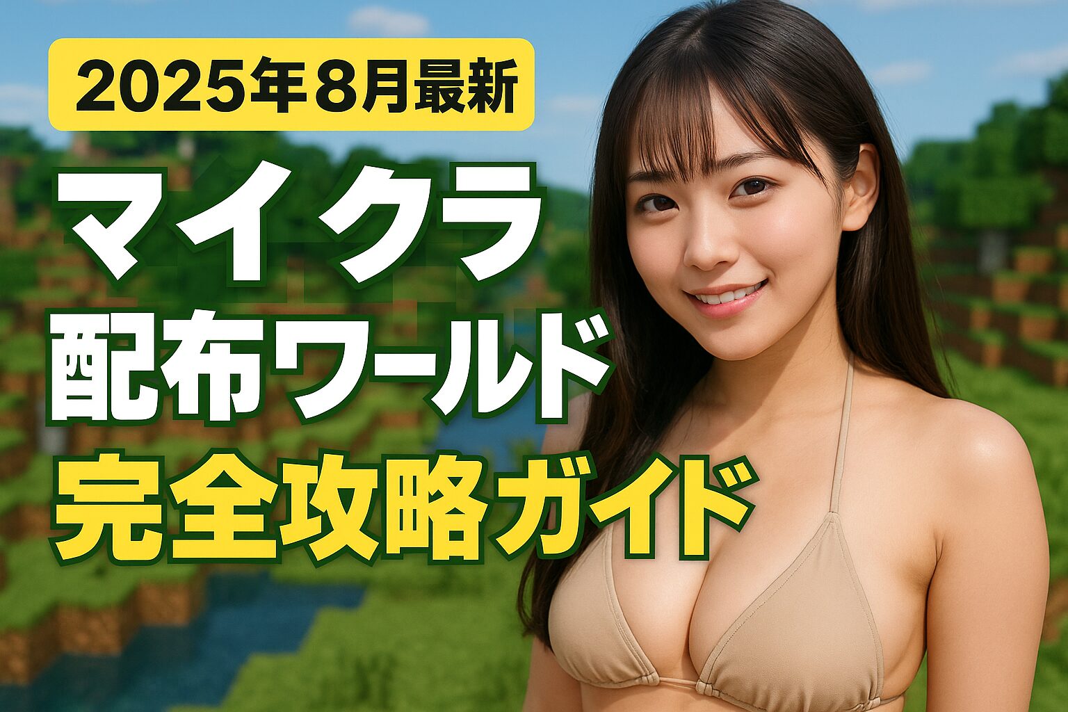 【2025年8月最新】マイクラ配布ワールド完全攻略ガイド