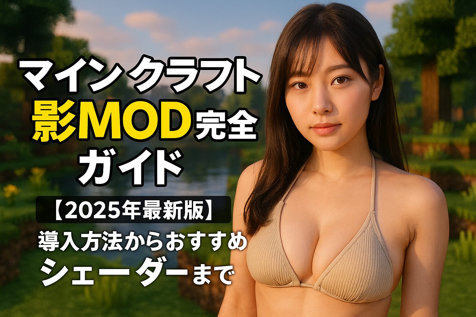 マインクラフト影MOD完全ガイド【2025年最新版】導入方法からおすすめシェーダーまで