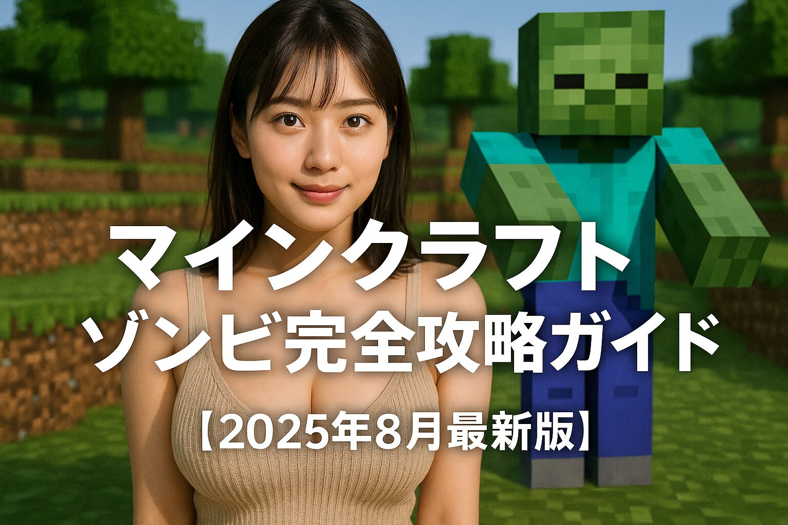 マインクラフト（マイクラ）ゾンビ完全攻略ガイド【2025年8月最新版】