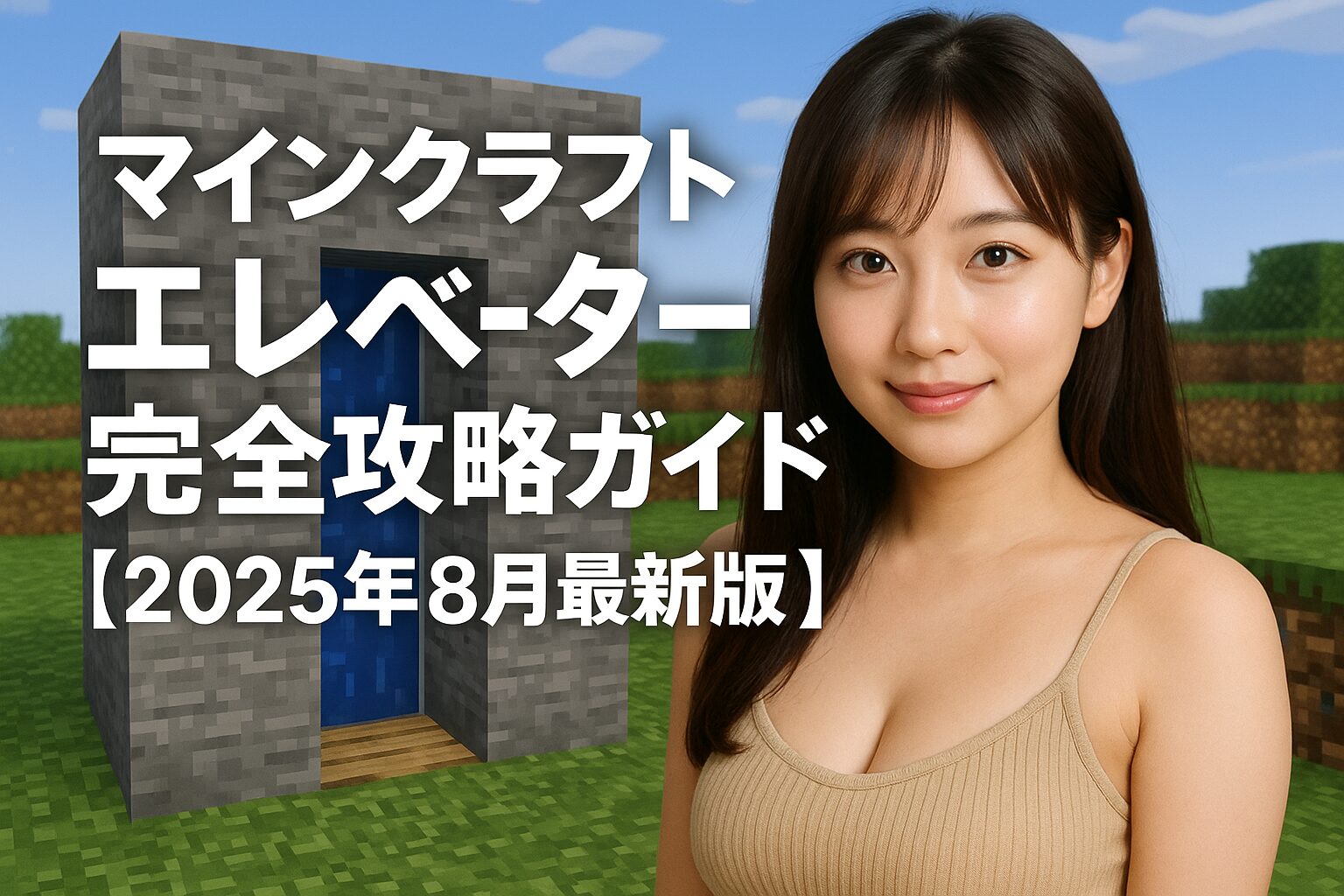 マインクラフト（マイクラ）エレベーター完全攻略ガイド【2025年8月最新版】