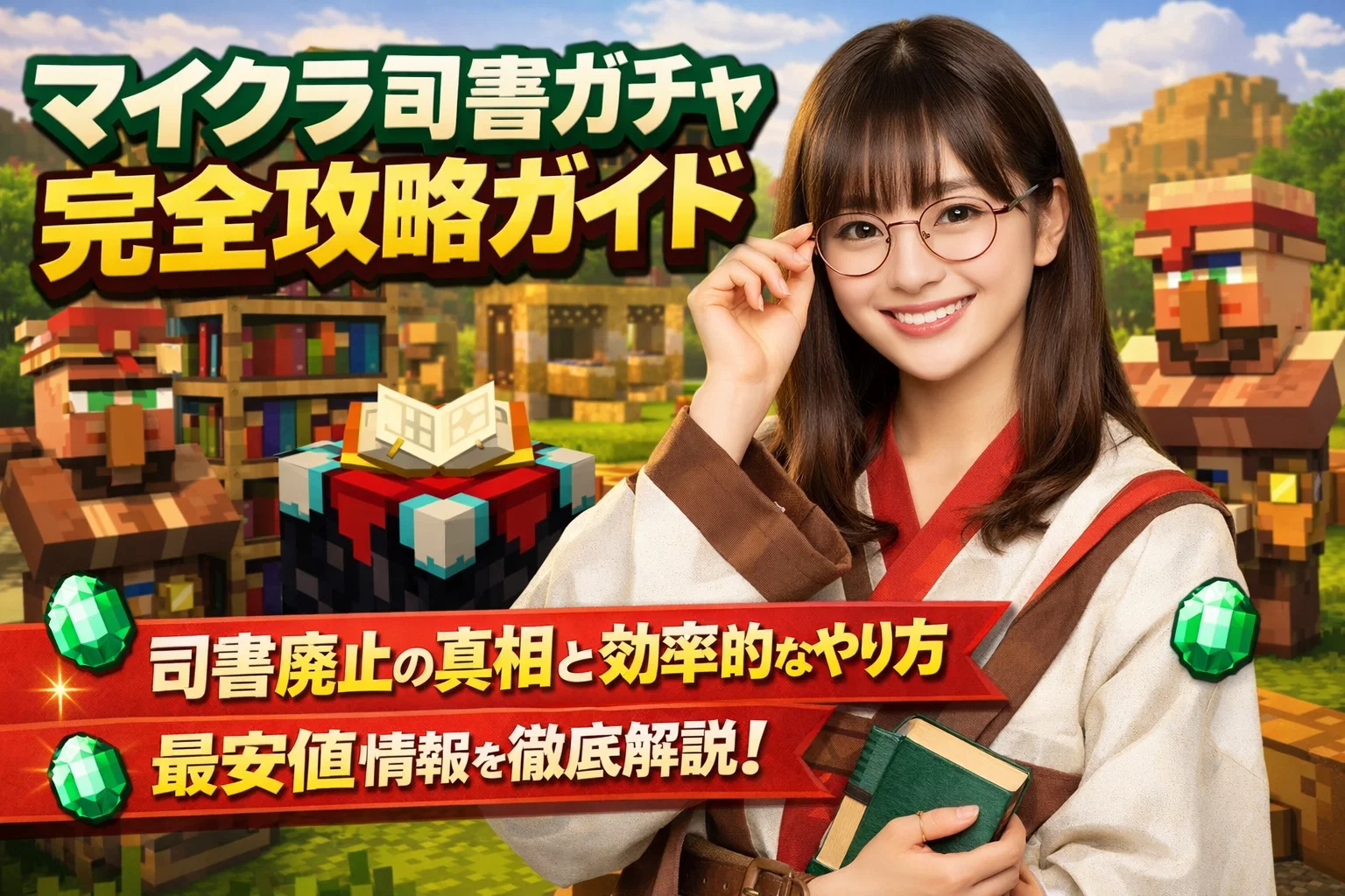 司書ガチャのアイキャッチ