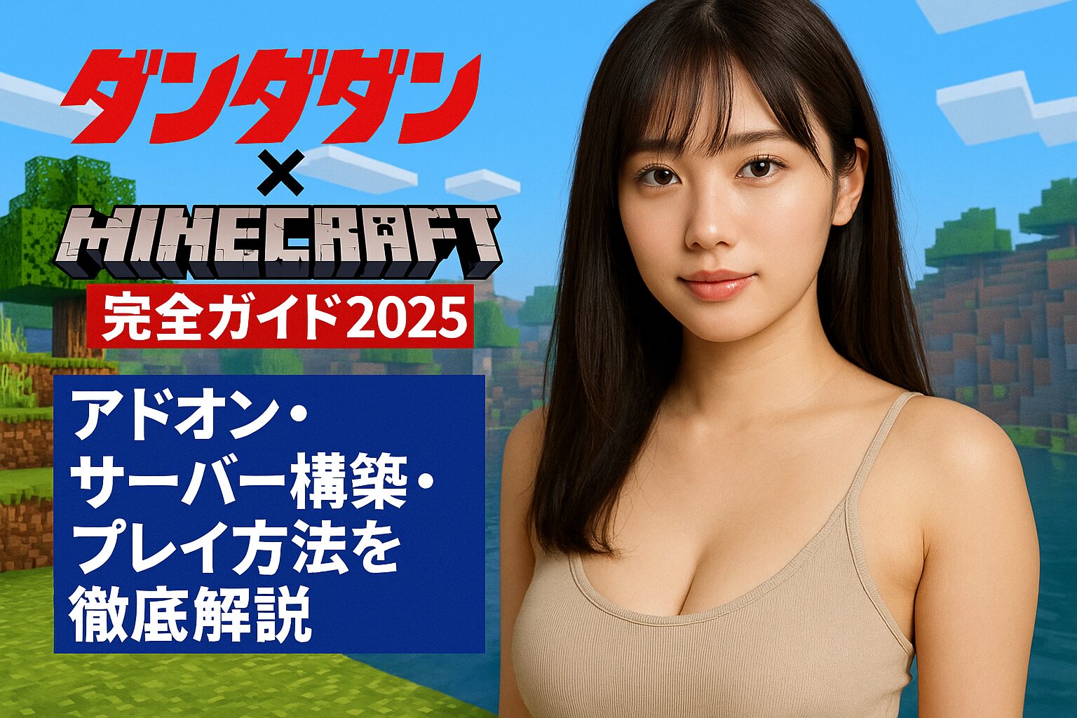 ダンダダン×マインクラフト完全ガイド2025｜アドオン・サーバー構築・プレイ方法を徹底解説