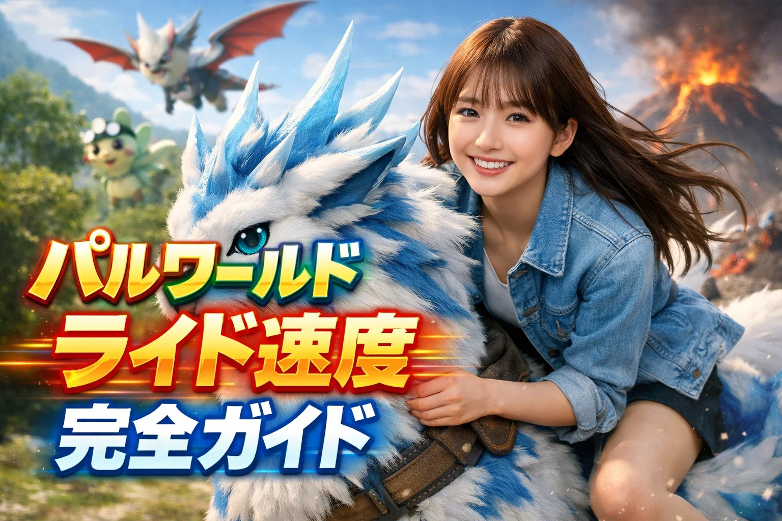 ライド速度のアイキャッチ