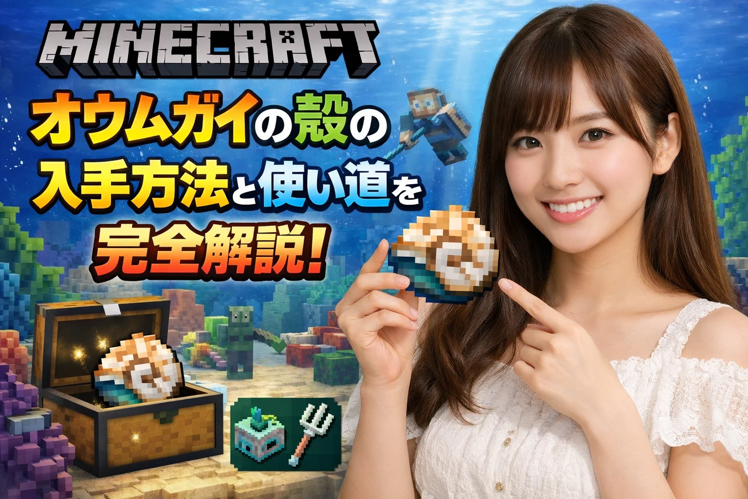 オウムガイの殻のアイキャッチ