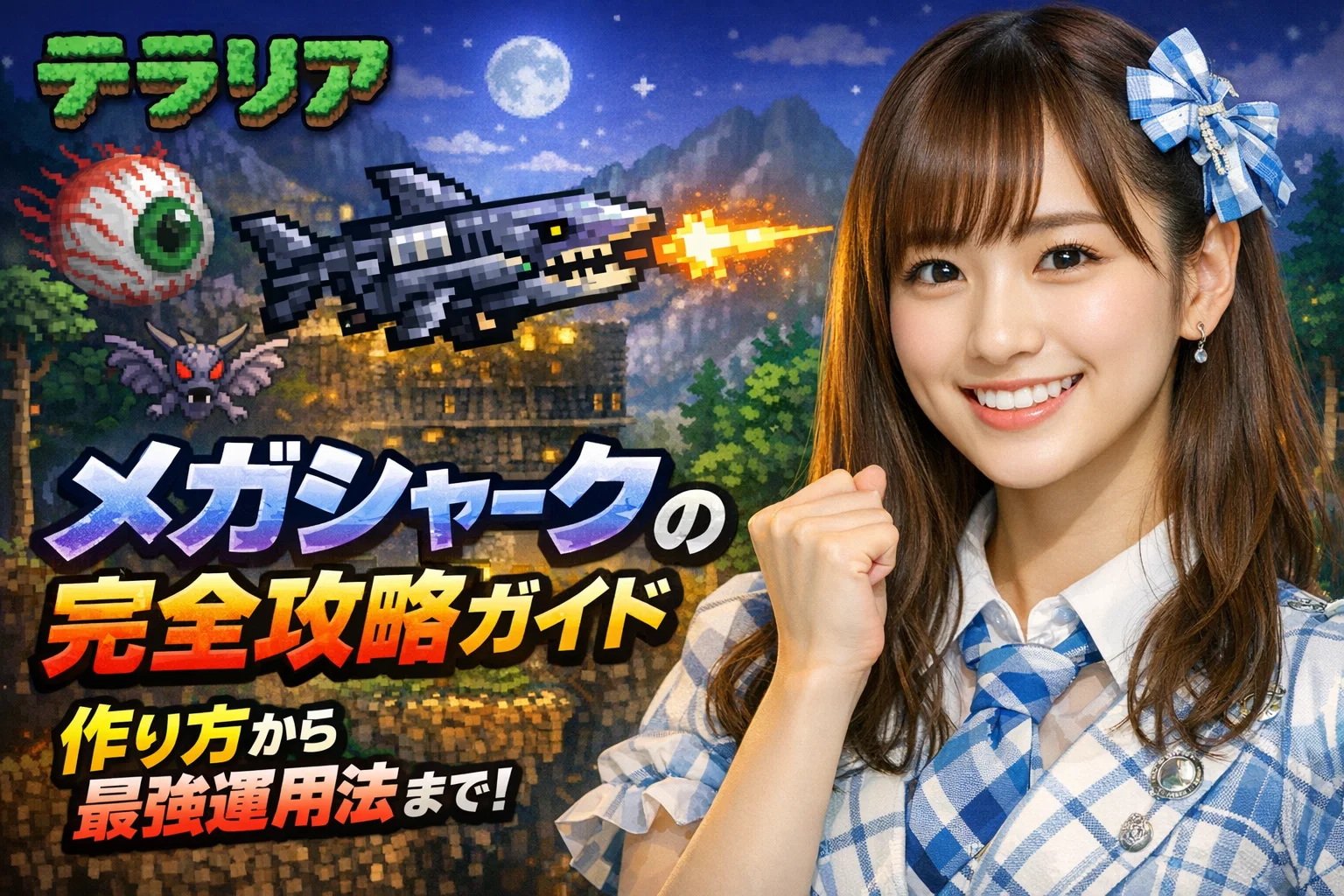 メガシャークのアイキャッチ