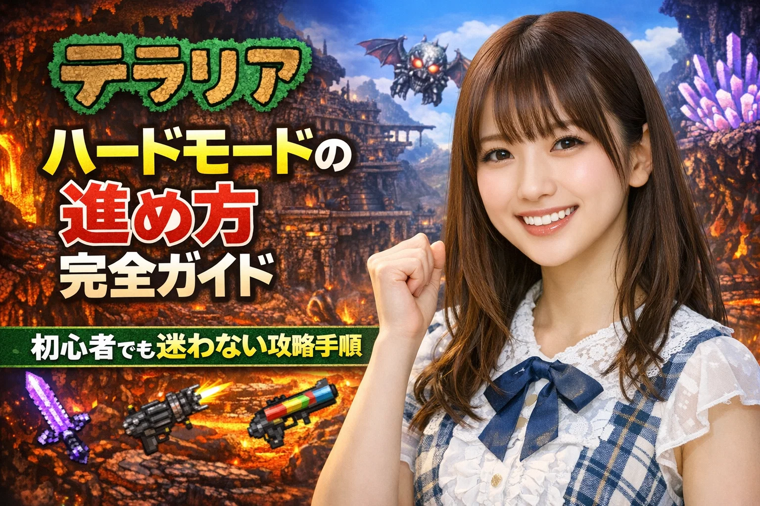 ハードモードのアイキャッチ