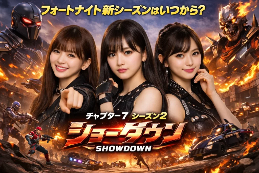 フォートナイト新シーズンのアイキャッチ