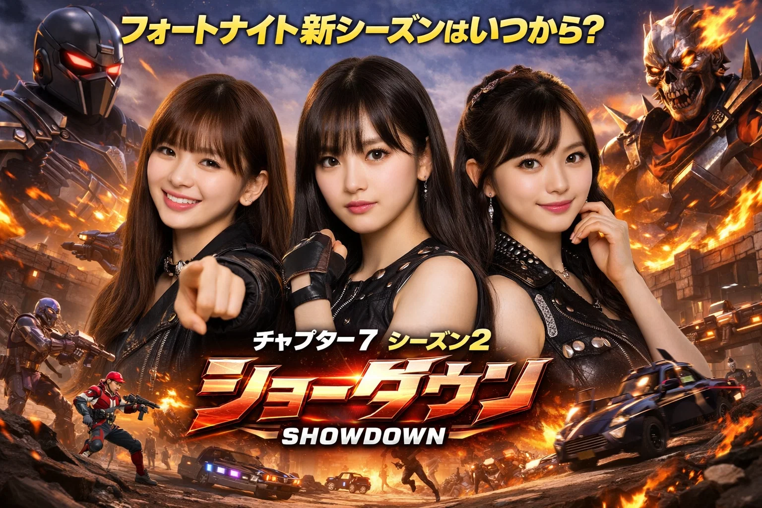 フォートナイト新シーズンのアイキャッチ