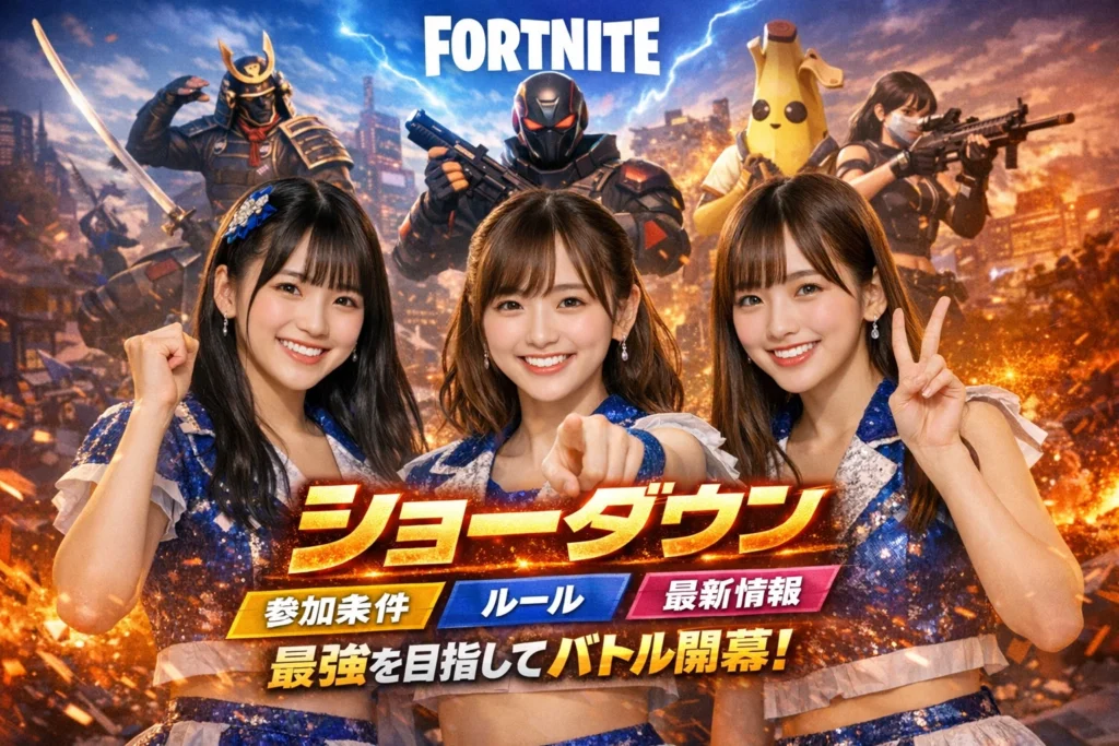 ショーダウンのアイキャッチ