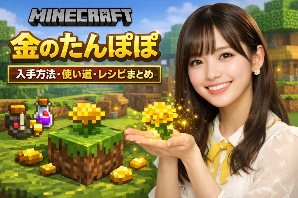 金のたんぽぽのアイキャッチ